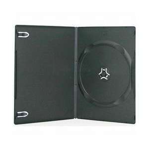  10 SLIM Black Single DVD Cases 7MM Electronics