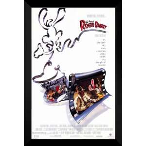  Who Framed Roger Rabbit FRAMED 27x40 Movie Poster
