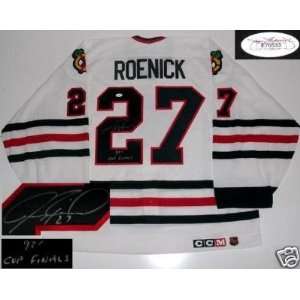  Jeremy Roenick Autographed Jersey   Authentic Sports 