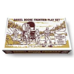  Marx Daniel Boone Frontier Play Set Box   Large size 