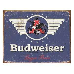  Tin Sign Budweiser Beer #1383 