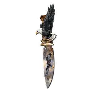  Canyon Kings Bald Eagle Art Collectible Knife Replica by 