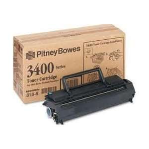   OEM 818 6 Black Toner Cartridge for Pitney Bowes 3400 Electronics
