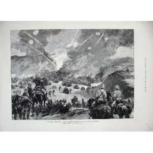  War Soudan 1884 Cavlary Osman DignaS Encampment Art