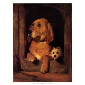  Dignity And Impudence   Poster by Sir Edwin Henry Landseer 