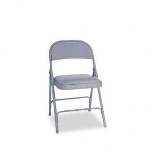   Steel Folding Chair with Padded Seat   Pack of Four