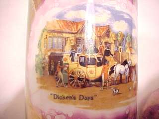 Vintage Grays Pottery Dickens Day Creamer Sugar Bowl  