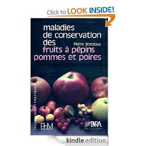 Maladies de conservation des fruits à pépins. Pommes et poires 
