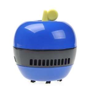  Cordless Mini Apple Desk Vacuum Cleaner Navy Blue
