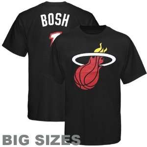 NBA adidas Miami Heat #1 Chris Bosh Black Net Players Plus 