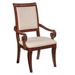  Broyhill Nouvelle Upholstered Arm Chair Set of 2 
