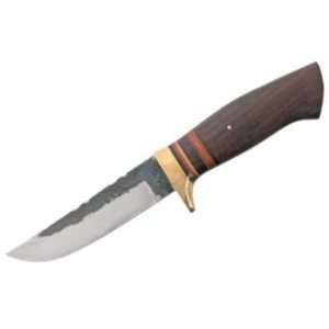   Knives 288 Trapper Hand Forged Fixed Blade Knife with Rosewood Handle