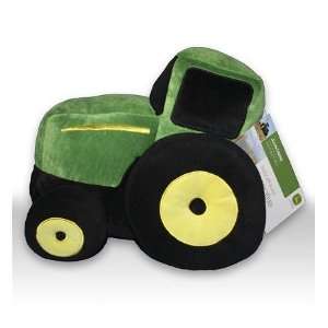    John Deere Plush Tractor Shaped Pillow with Sound Toys & Games