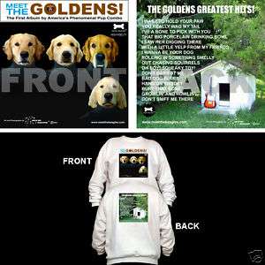 The Beatles Dog Themed Sweatshirt   Golden Retriever  