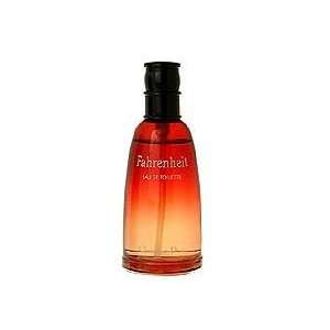 Fahrenheit by Christian Dior for Men. 3.4 Oz Eau De Toilette Splash