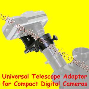 Universal Telescope adapter for Compact Digital Cameras  