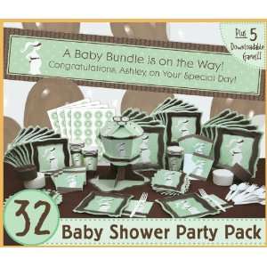   Mommy Silhouette Its A Baby   32 Baby Shower Party Pack Toys & Games