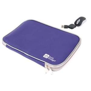 DURAGADGET Blue 13.3 Neoprene Laptop Zip Case With USB Mini 