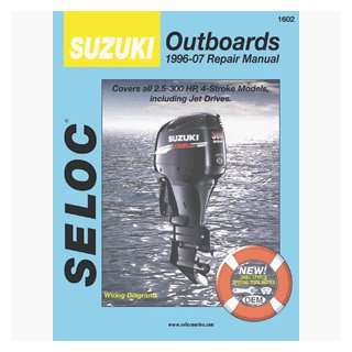   SELOC SERVICE MANUAL SUZUKI ALL 4 STROKE OUTBOARDS 1996 07 Automotive