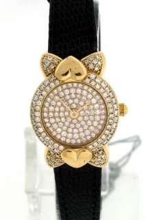 Graff of London Diamond 18k Yellow Gold Womans Watch.  