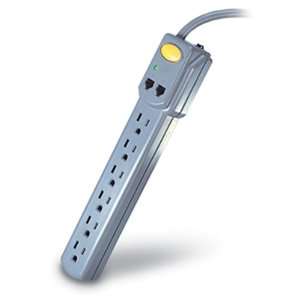   Premium Plus 6 Outlet Power Strip and Surge Protector Electronics
