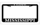 Love Mississippi MS State License Plate Frame Car Tag