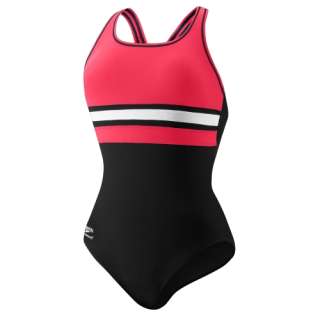 Speedo Womens Colorblock Ultraback Swimsuit   Speedo Endurance+ 