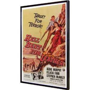 Hell Bent for Leather 11x17 Framed Poster 