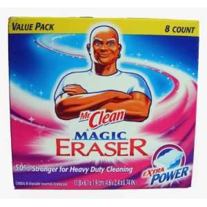  Mr Clean Magic Eraser EXTRA POWER (value pack) 8 count 