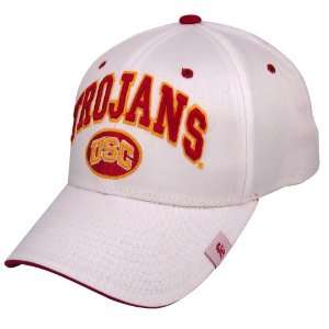 Zephyr USC Trojans White Sport Hat 