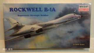 Minicraft Rockwell B 1A Bomber 1144th Scale Unopened Kit #11606 $14 