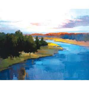  Vicki McMurry   Royal River, Size 40 x 32 Canvas Finish 