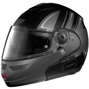  Nolan N103 Motorrad Flat Black/Silver Helmet   Size  XL 
