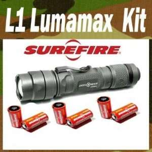   L1 HA WH L1 Lumamax Compact Dual Output LED Flashlight With Batteries