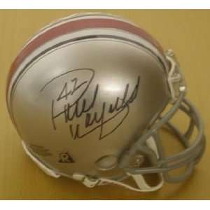 Paul Warfield Memorabilia Ohio State Buckeyes Signed Mini Helmet 