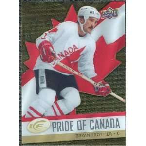   Deck Ice Pride of Canada #GOLD4 Bryan Trottier Sports Collectibles