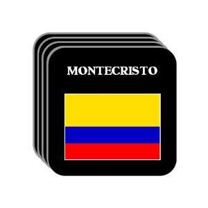  Colombia   MONTECRISTO Set of 4 Mini Mousepad Coasters 