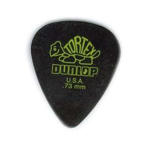  Jim Dunlop 488R73 Dunlop Bk .73Gld Picks Musical 