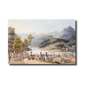  Fording Of The River Mondego Engraved By C Turner 21st 