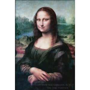  Mona Lisa   Restored Color, Leonardo da Vinci   24x36 