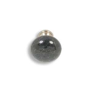  #20 CKP Brand Granite Knob Black Galaxy, Brushed Nickel 