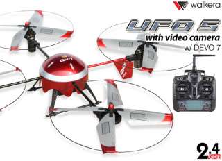 2011 NEW Version Walkera Camera RC UFO 5 with 6 Axis Gyro w/Devo7 Tx 