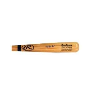  Tony Womack Autographed Blonde Rawlings Bat Sports 