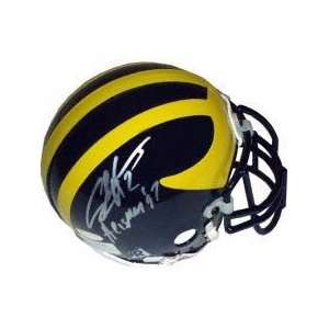  Charles Woodson Michigan Wolverines Autographed Mini 