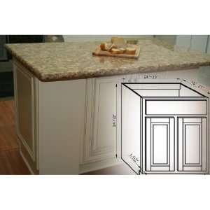   White V3021   Double Door Vanity Base Cabinet