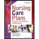 Nursing Care Plans Diagnose, Gulanick, Meg and Myers, 9780323065375 