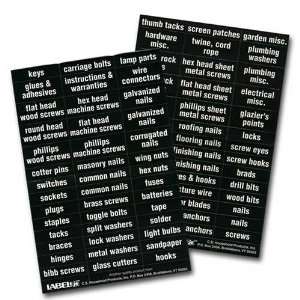  84 Self Adhesive Workshop Labels