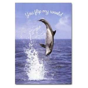  Hawaiian Love Card Dolphin