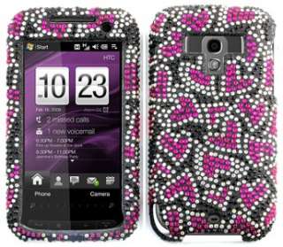 HTC Touch Pro2 Crystal Bling Cellphone Hard Case Cover  