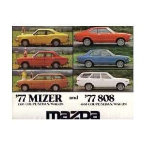  1977 MAZDA MIZER 808 Sales Brochure Literature Book 